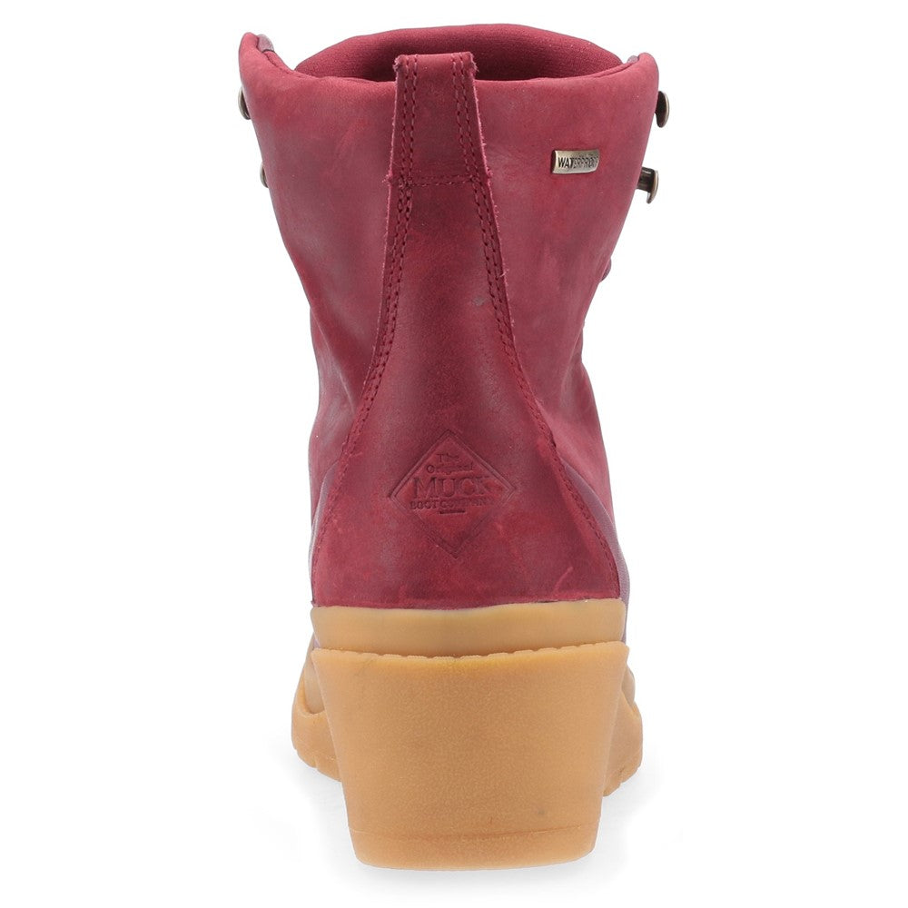 Muck Boots Liberty Leather Wedge Ankle Boots