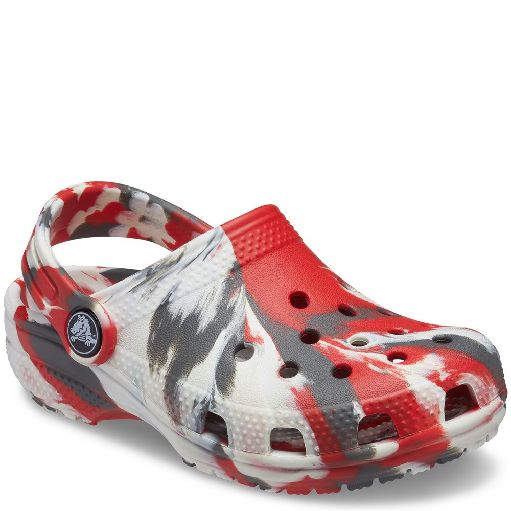 Crocs Kids Classic Marbled Clog