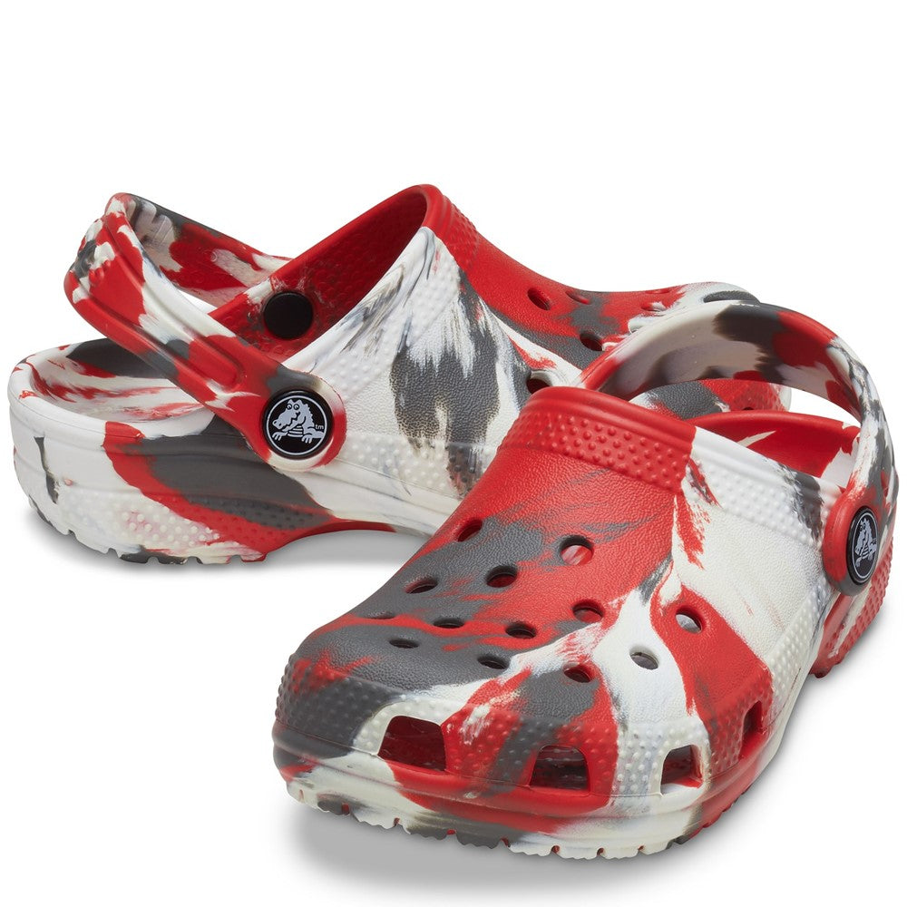 Crocs Kids Classic Marbled Clog