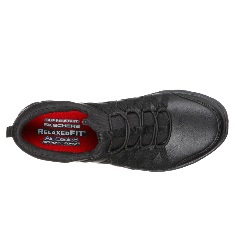 Shoe Ghenter Skechers Women's Ghenter Srelt Work Shoe Black