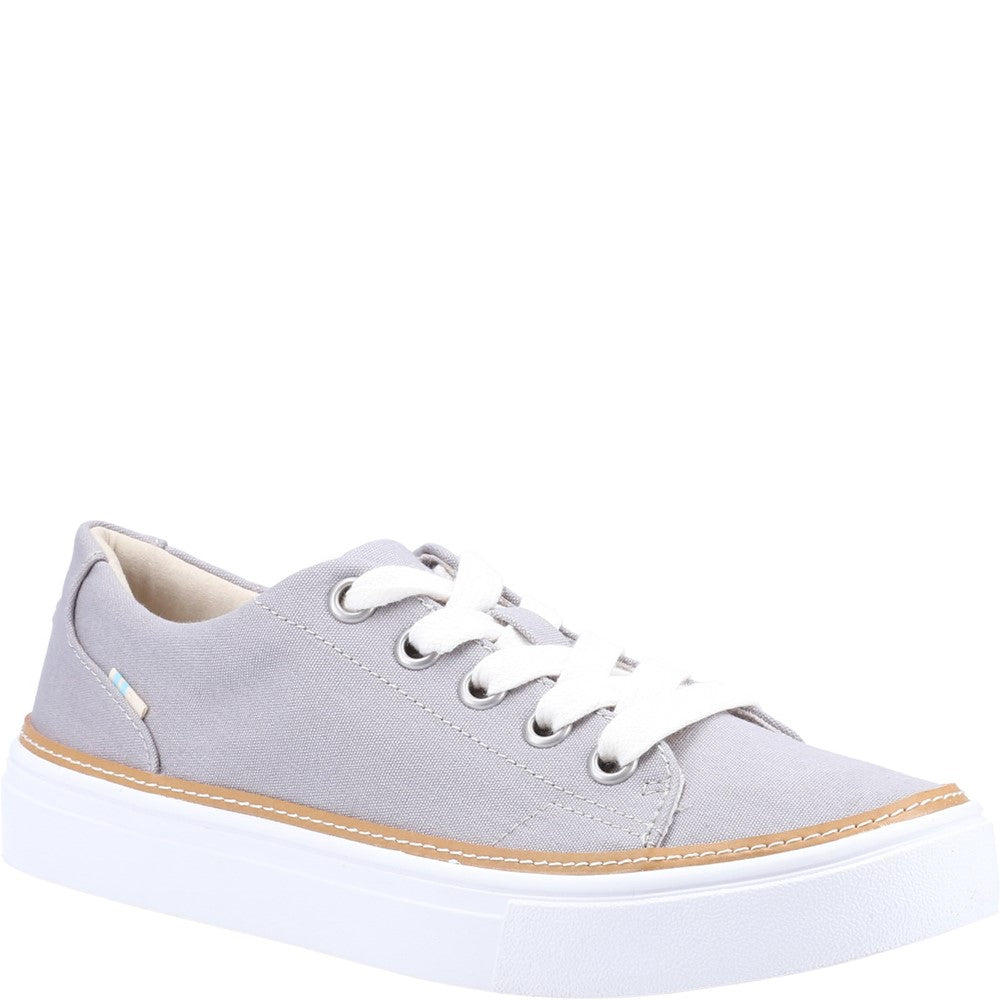 Womens TOMS Alex Canvas Trainer Grey – Brantano - Main Image