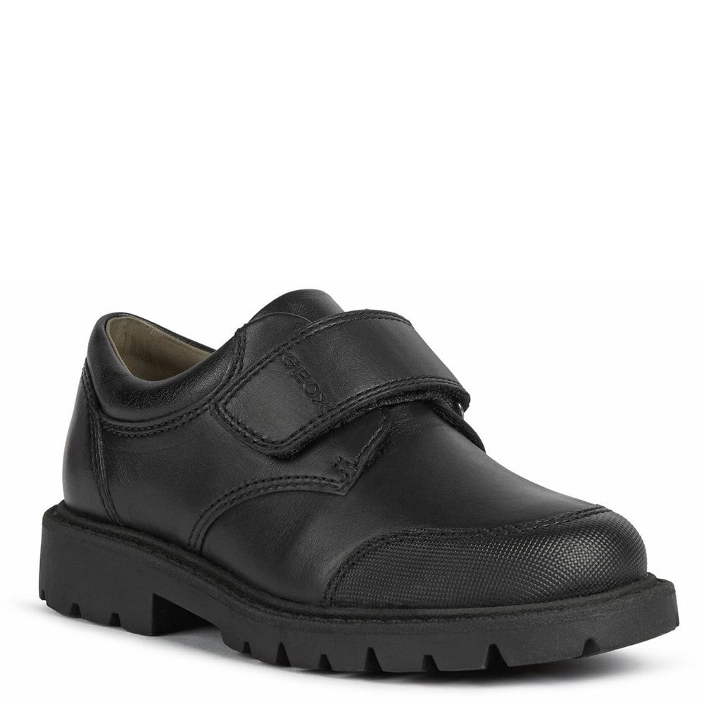 Boys Geox Shaylax Boy Shoes Black Brantano