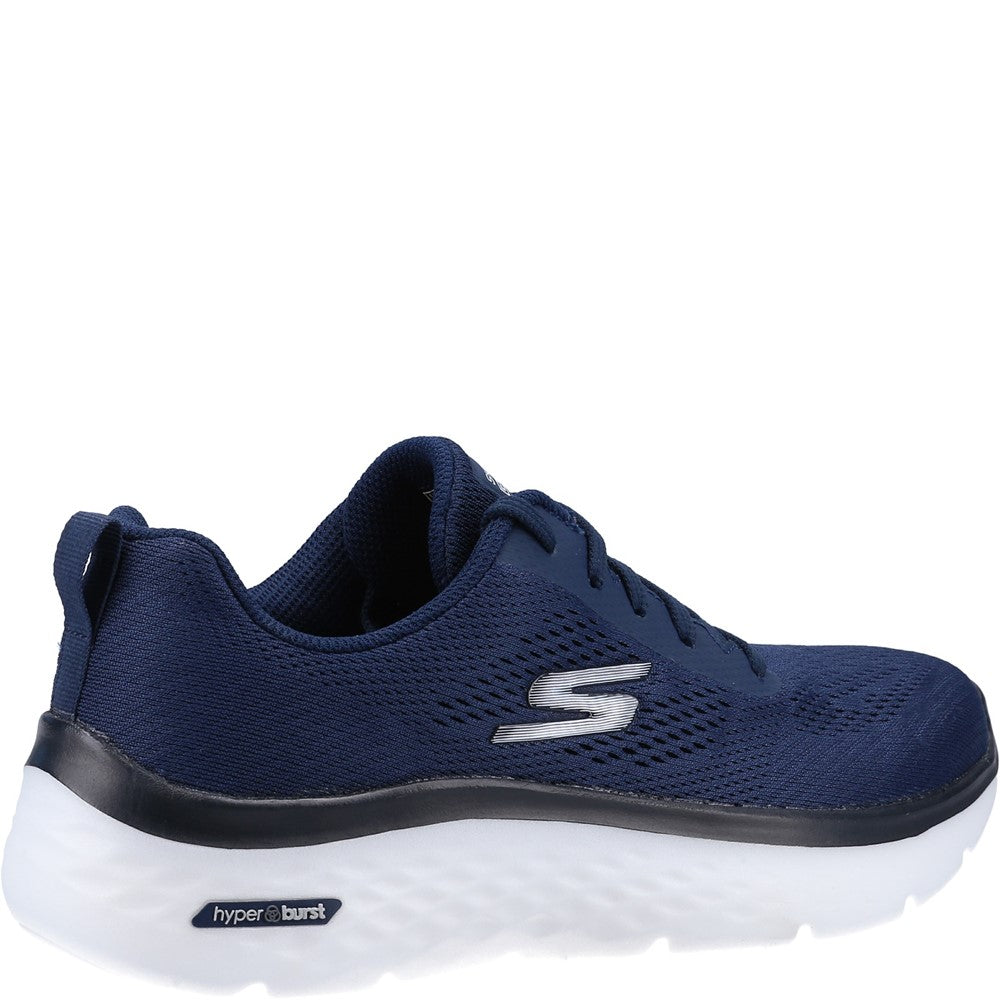 Womens Skechers GOwalk Hyper Burst Shoe Navy – Brantano
