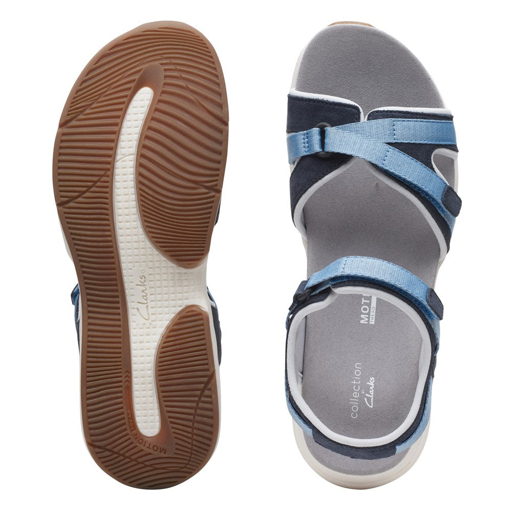 Clarks Solan Drift Riptape Sandals