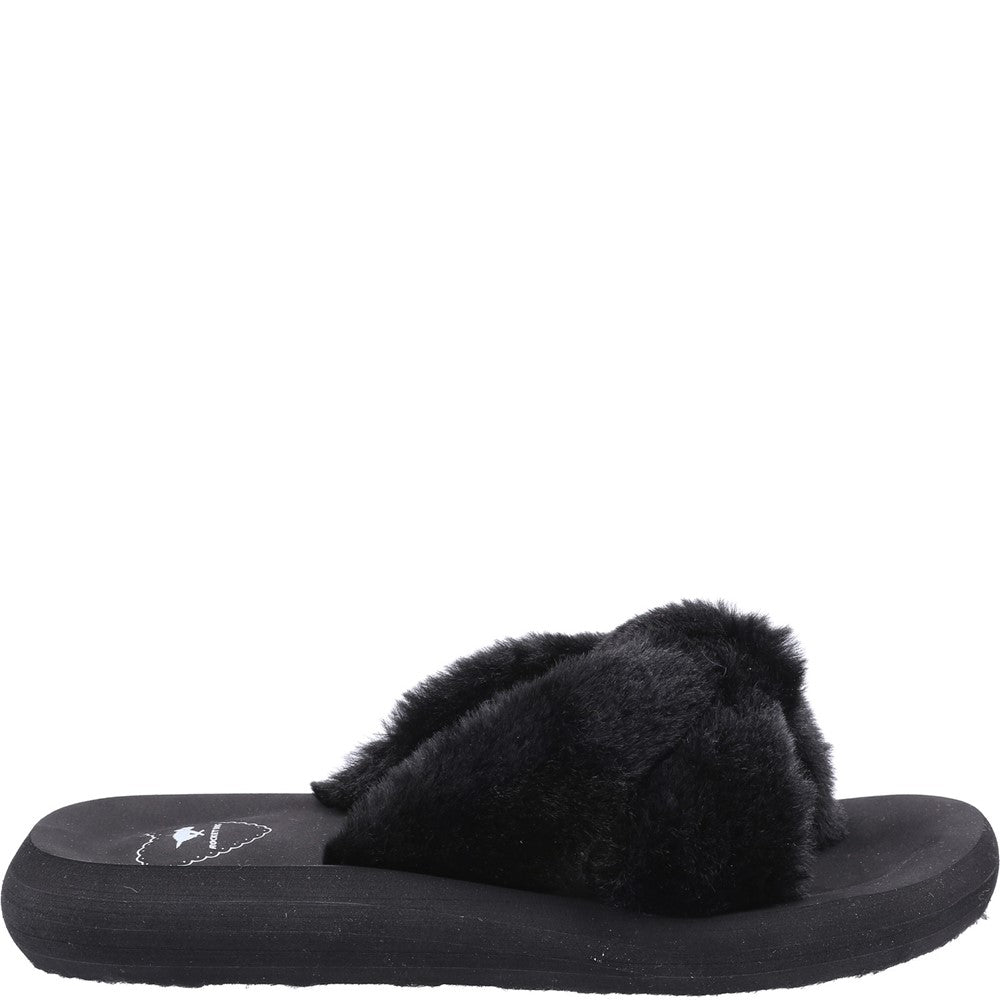 Rocket Dog Slade Winette Fur Novelty Slippers