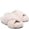 Pink faux fur