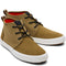 Dirty olive suede canvas