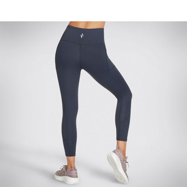 Womens Skechers GOWALK Wear High Waisted 7 8 Legging Navy Brantano