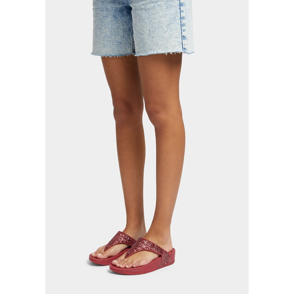 Fitflop Lulu Glitter Toe-Post Sandals