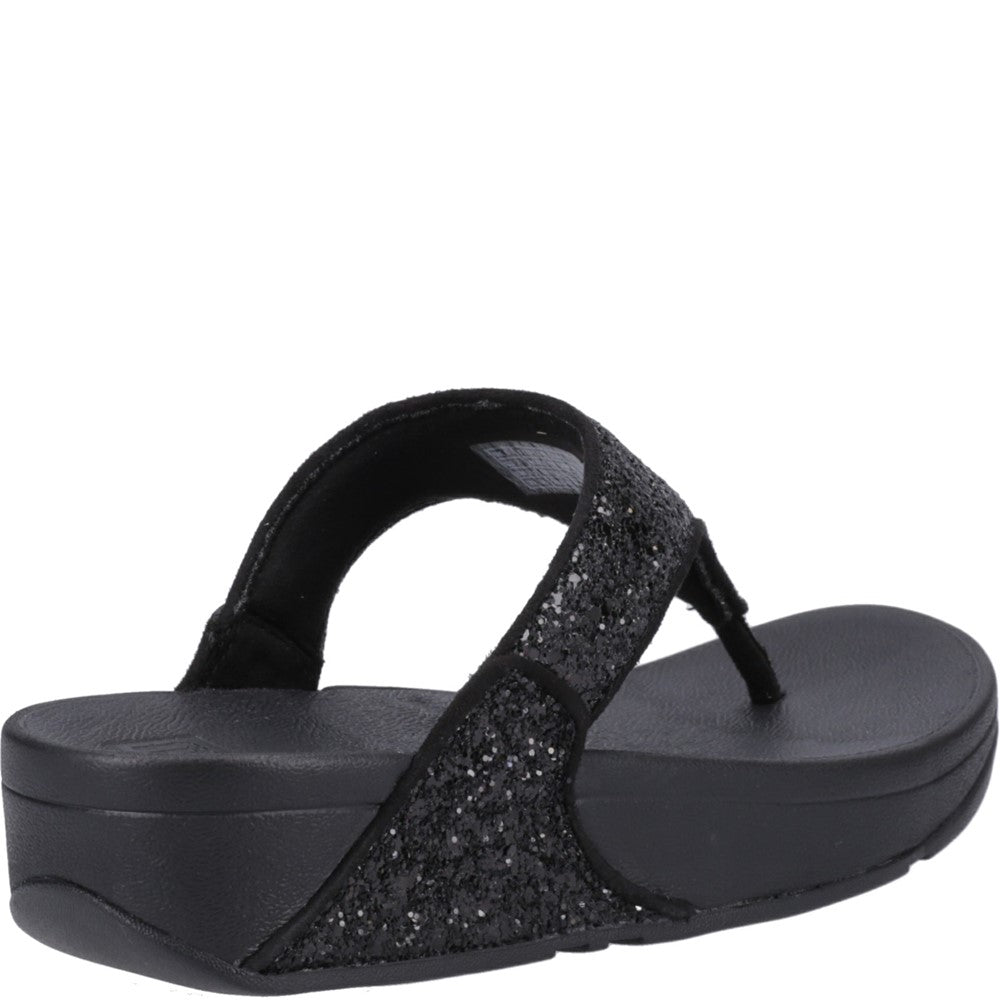 Fitflop Lulu Glitter Toe-Post Sandals