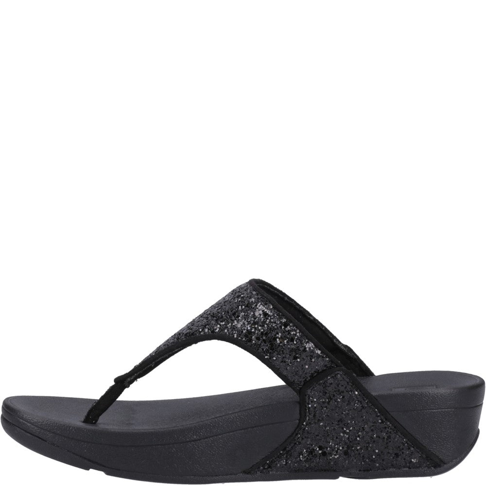 Fitflop Lulu Glitter Toe-Post Sandals