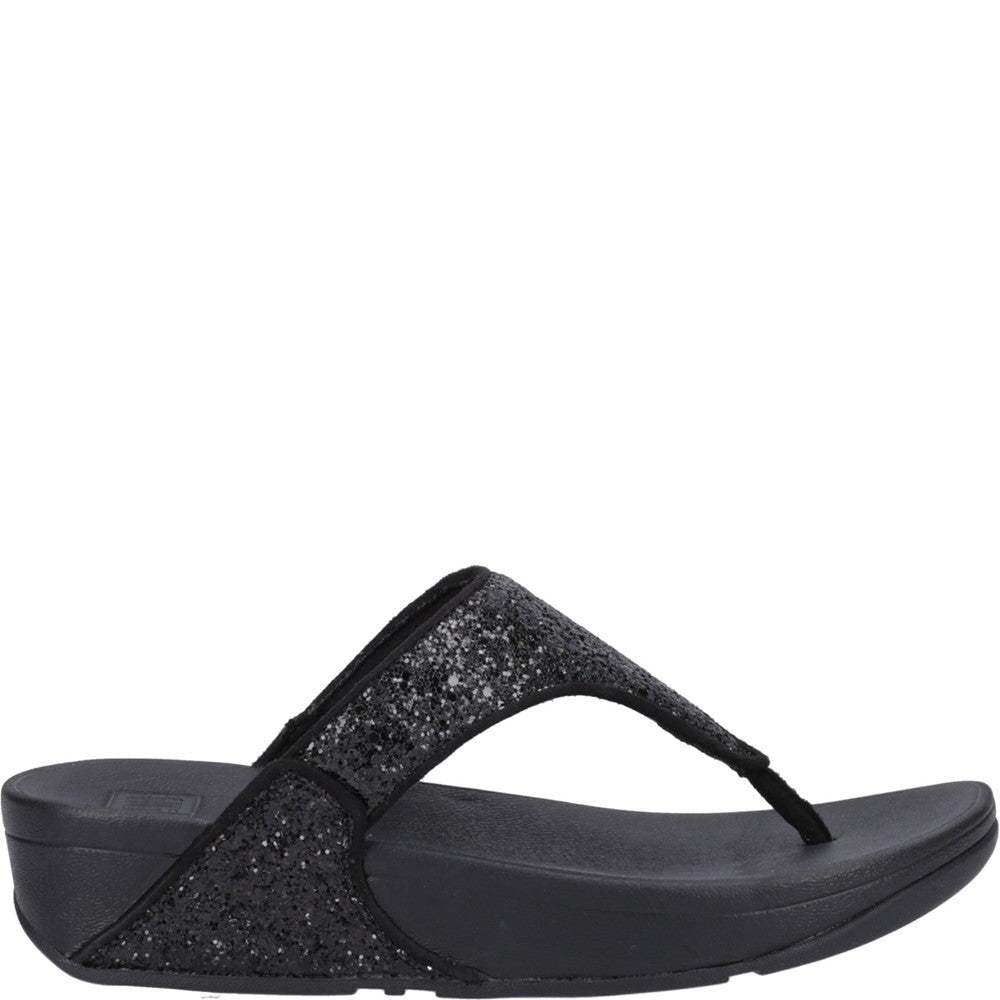 Fitflop Lulu Glitter Toe-Post Sandals