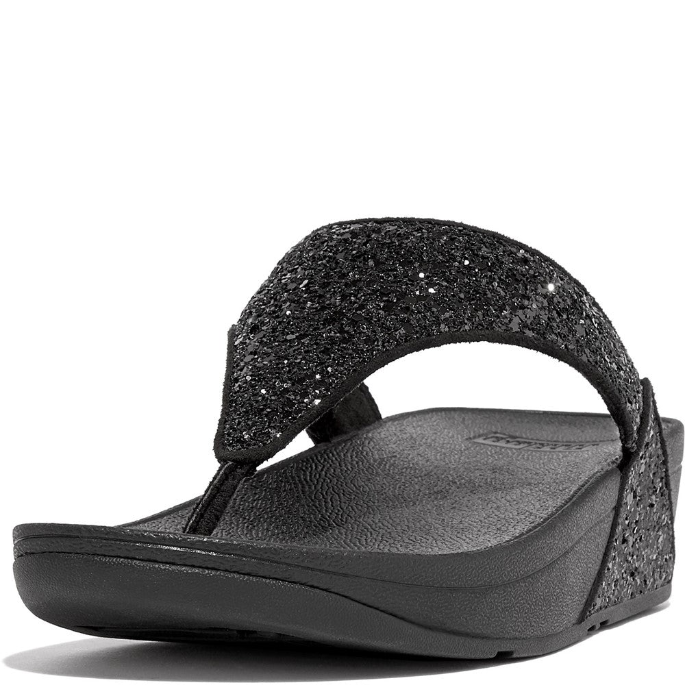 Fitflop Lulu Glitter Toe-Post Sandals