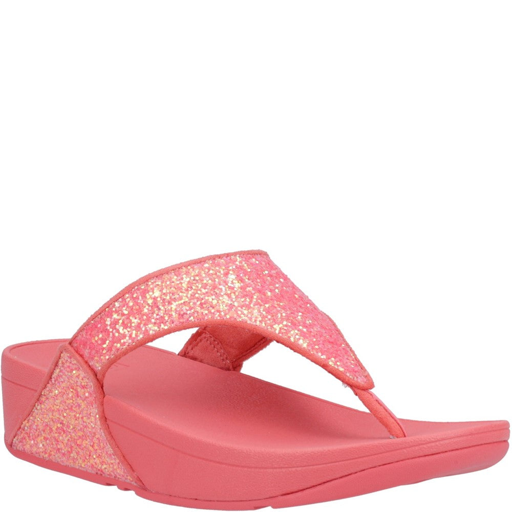 Strap Sandals Glitter Fitflops Fitflop Lulu Glitter Toe-Post Sandals