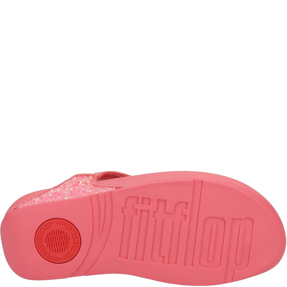 Fitflop Lulu Glitter Toe-Post Sandals