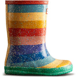 Hunter Original First Classic Rainbow Giant Glitter Boot