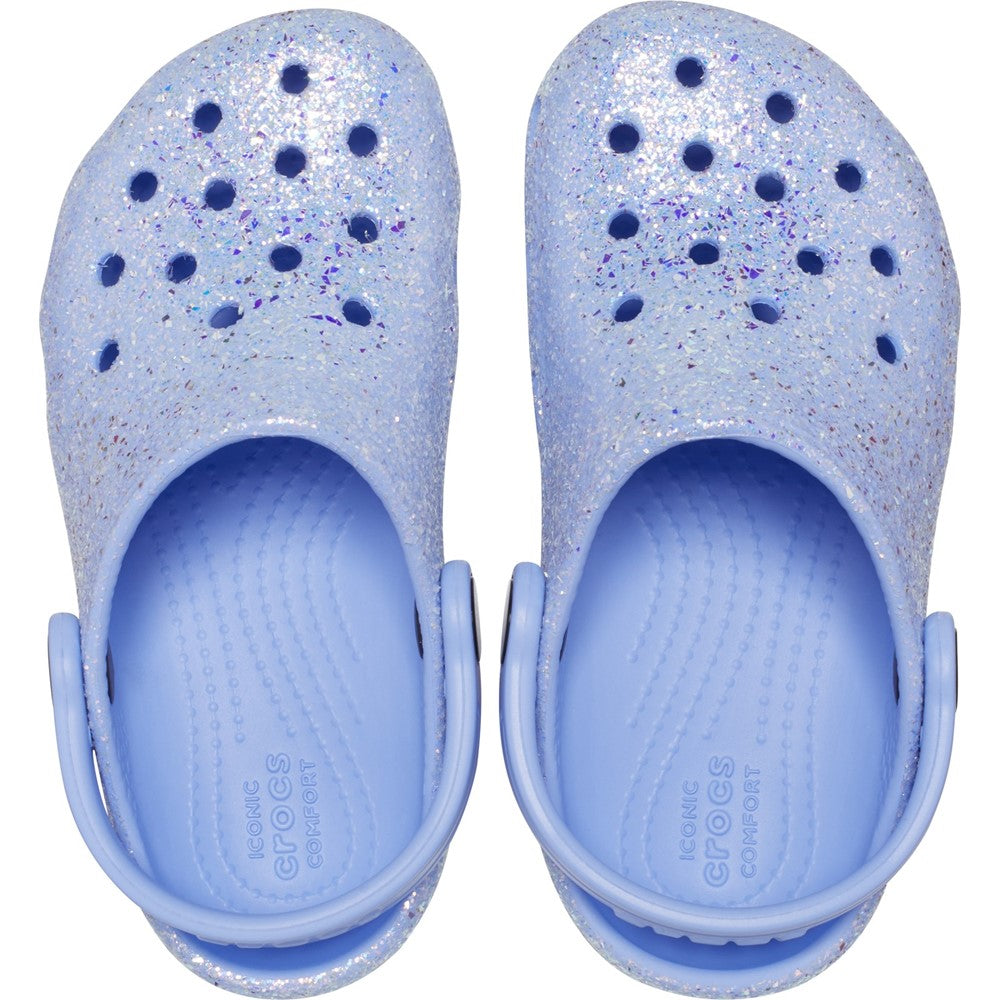 Crocs Toddler Classic Glitter Clog