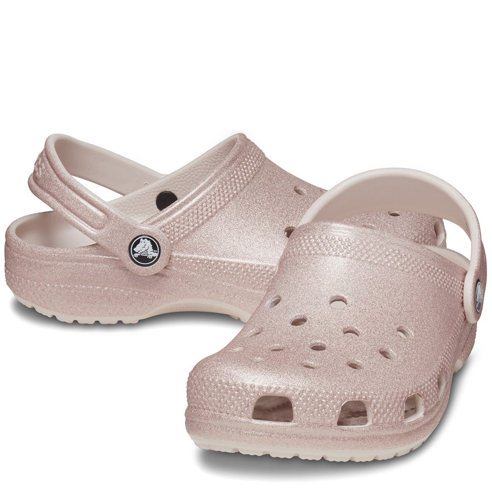Crocs Toddler Classic Glitter Clog