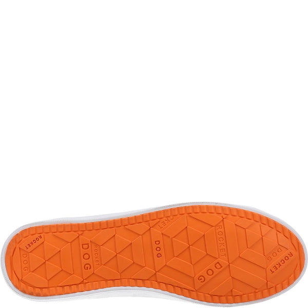 Womens Rocket Dog Chow Chow Margate Floral Casual Shoe White Brantano