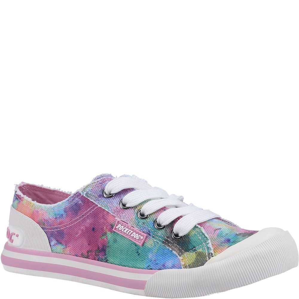 Rocket Dog Jazzin Candy Tie Dye Lace Up Sneaker