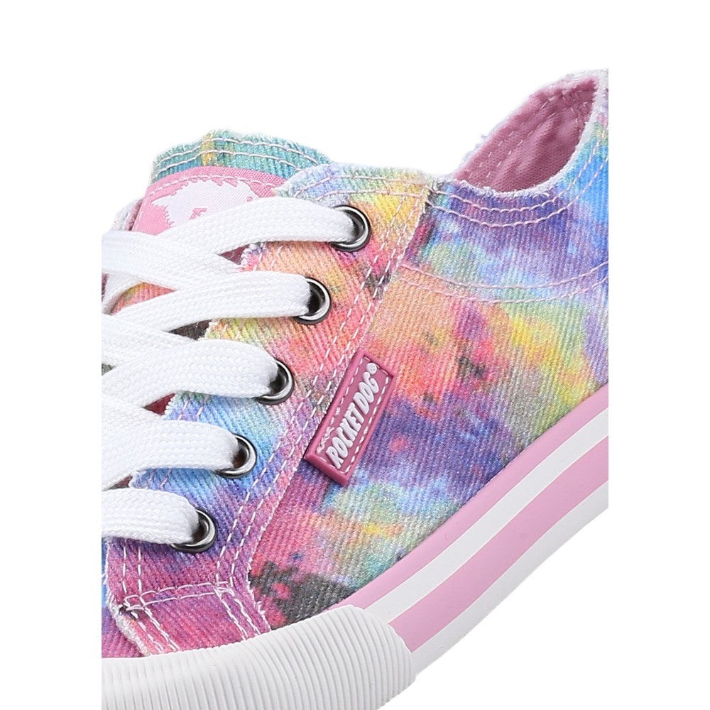 Rocket Dog Jazzin Candy Tie Dye Lace Up Sneaker