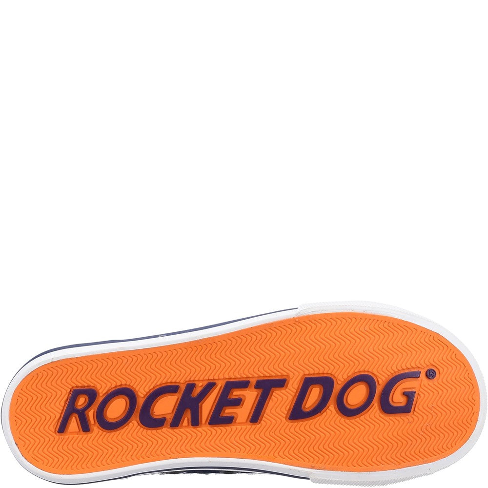 Rocket Dog Jazzin Homer Daisy Lace Up Trainer