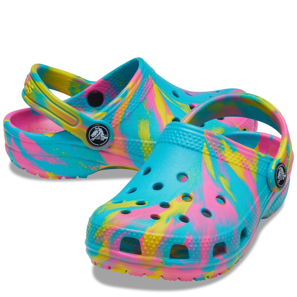 Crocs Toddler Classic Marbled Clog