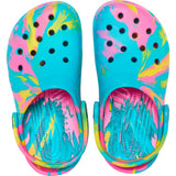Crocs Kids Classic Marbled Clog