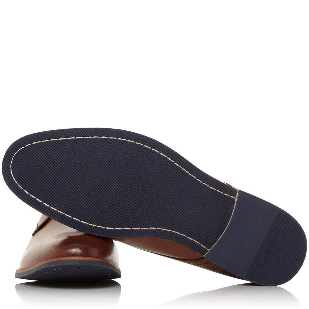 Dune Suffolks Leather Smart Gibson Shoes