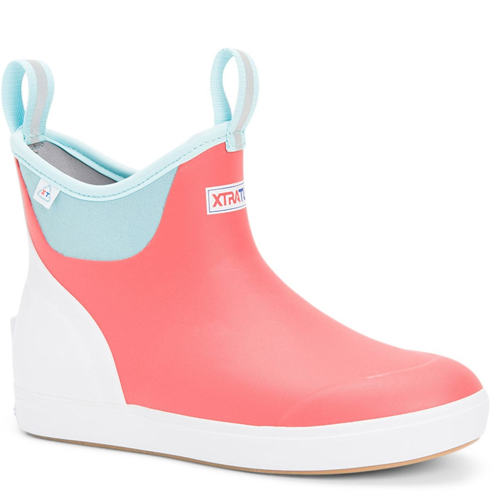 Womens Xtratuf Ankle Deck Boot Eco Red – Brantano