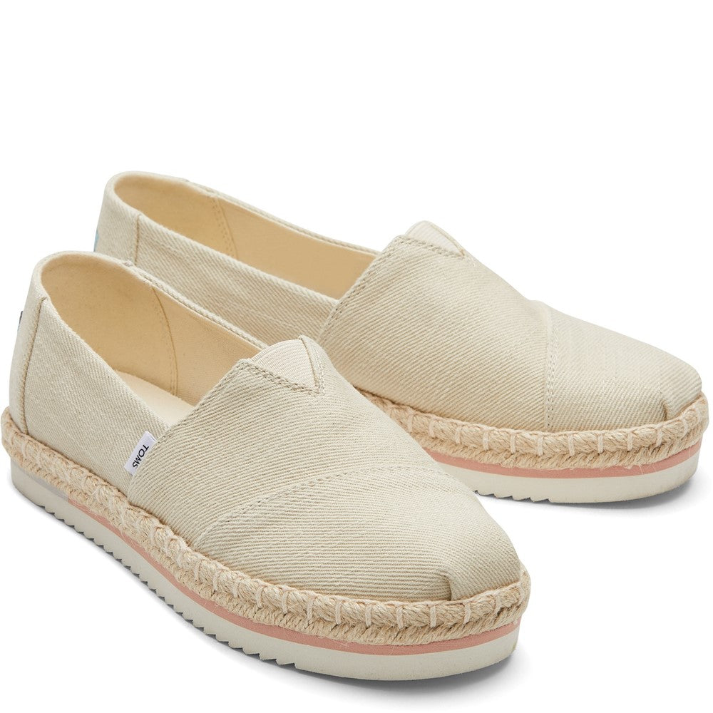 TOMS Alpargata Platform Rope Shoes