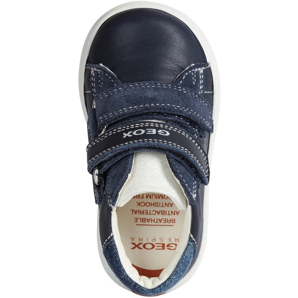 Boys Geox Biglia First Steps Navy Brantano