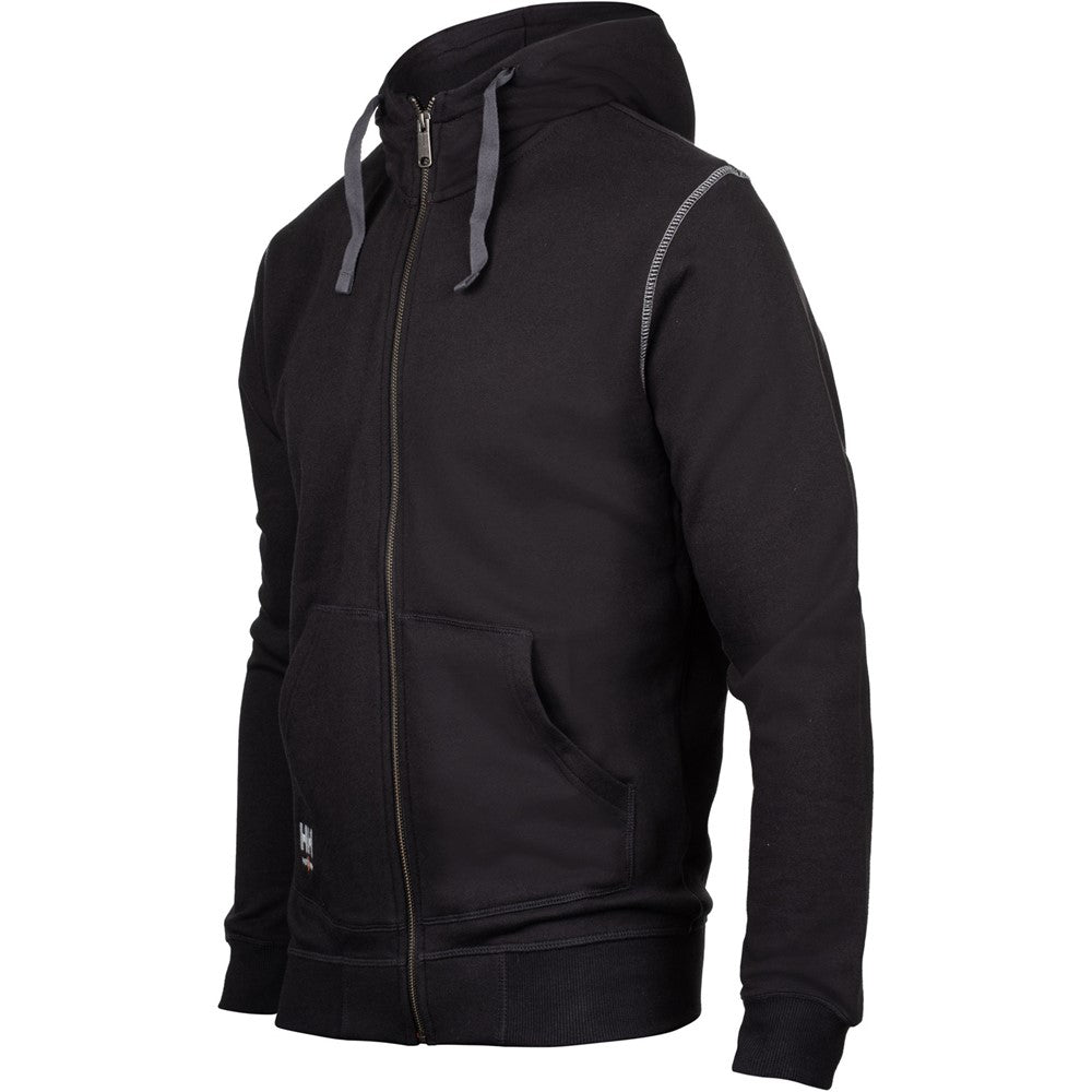 Mens Helly Hansen Workwear Oxford Zip Hoodie Black – Brantano
