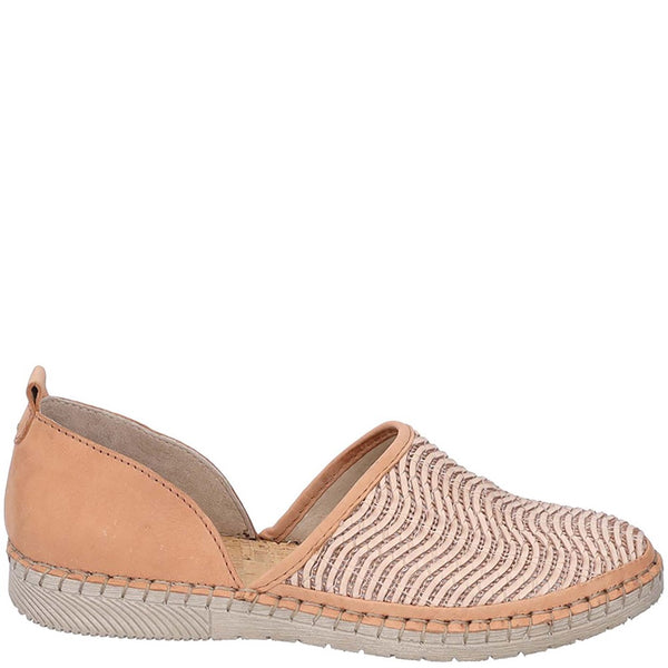 Womens Josef Seibel Sofie slipon nubuck shoe Peach Brantano