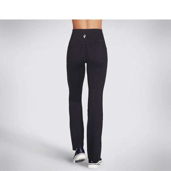 Womens Skechers GO WALK Evolution II Flare Pant Black