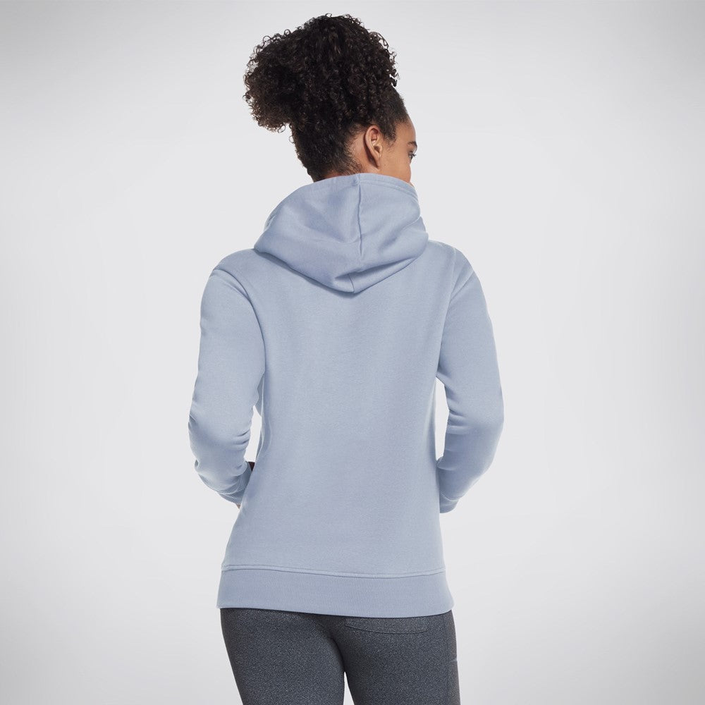 Womens Skechers Signature Pullover Hoodie Purple Brantano