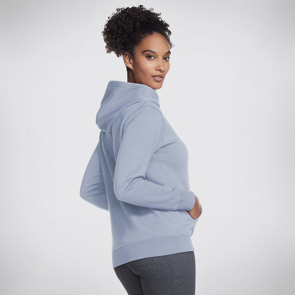 Skechers hoodie womens blue deals