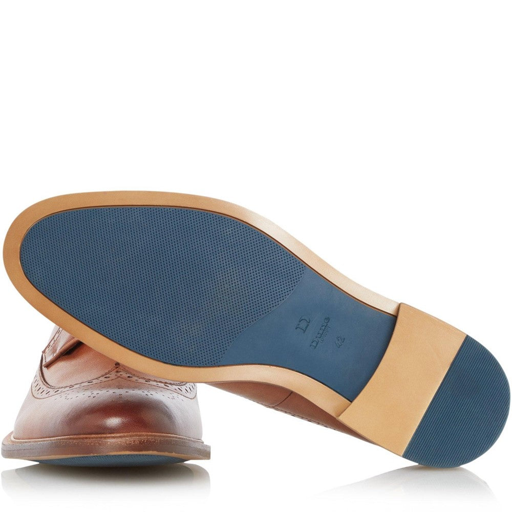 Dune Superior Leather Wingtip Brogue Shoes