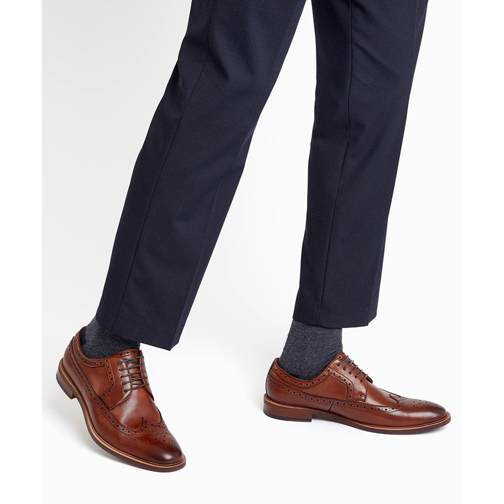 Dune Superior Leather Wingtip Brogue Shoes