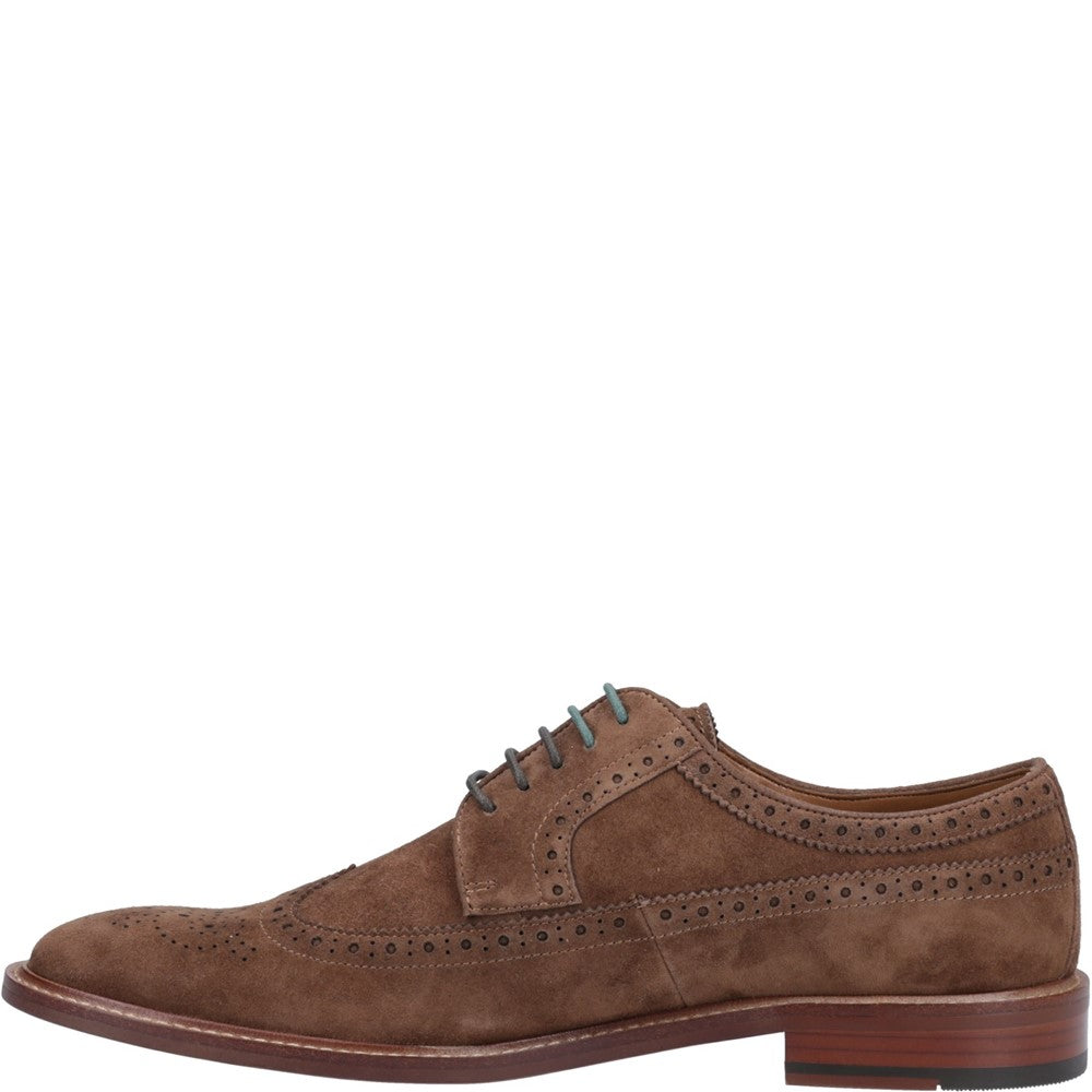 Dune Superior Leather Wingtip Brogue Shoes