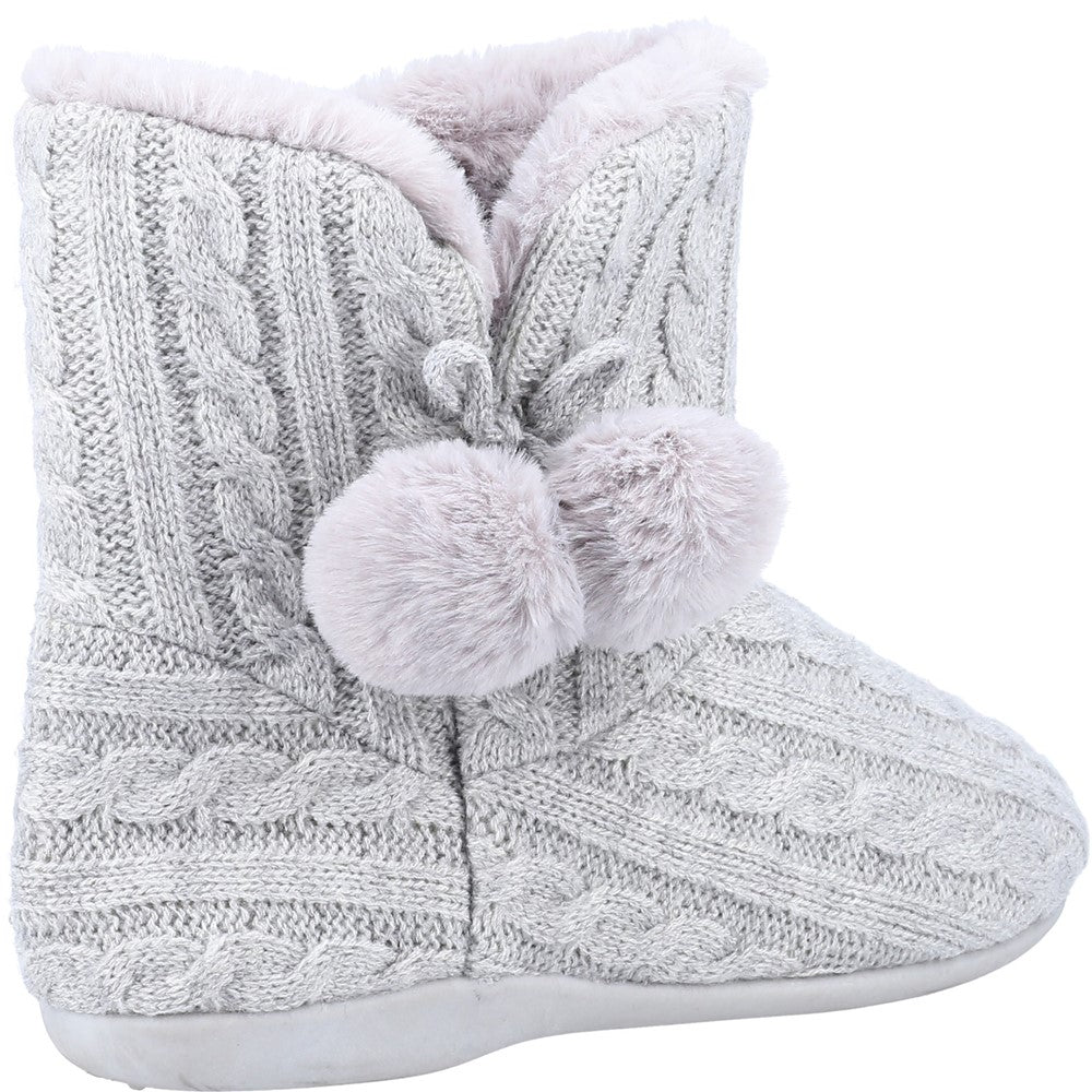 Fleet & Foster Apple Knitted Bootie Slipper