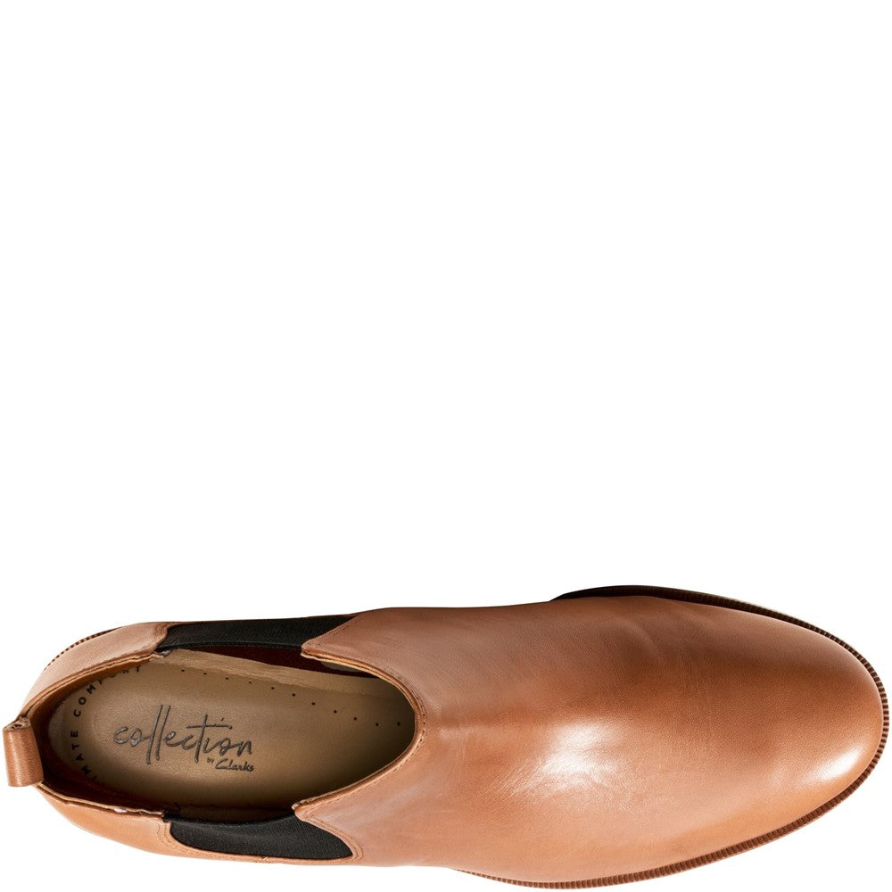 Clarks Taylor Shine Slip-on Boots