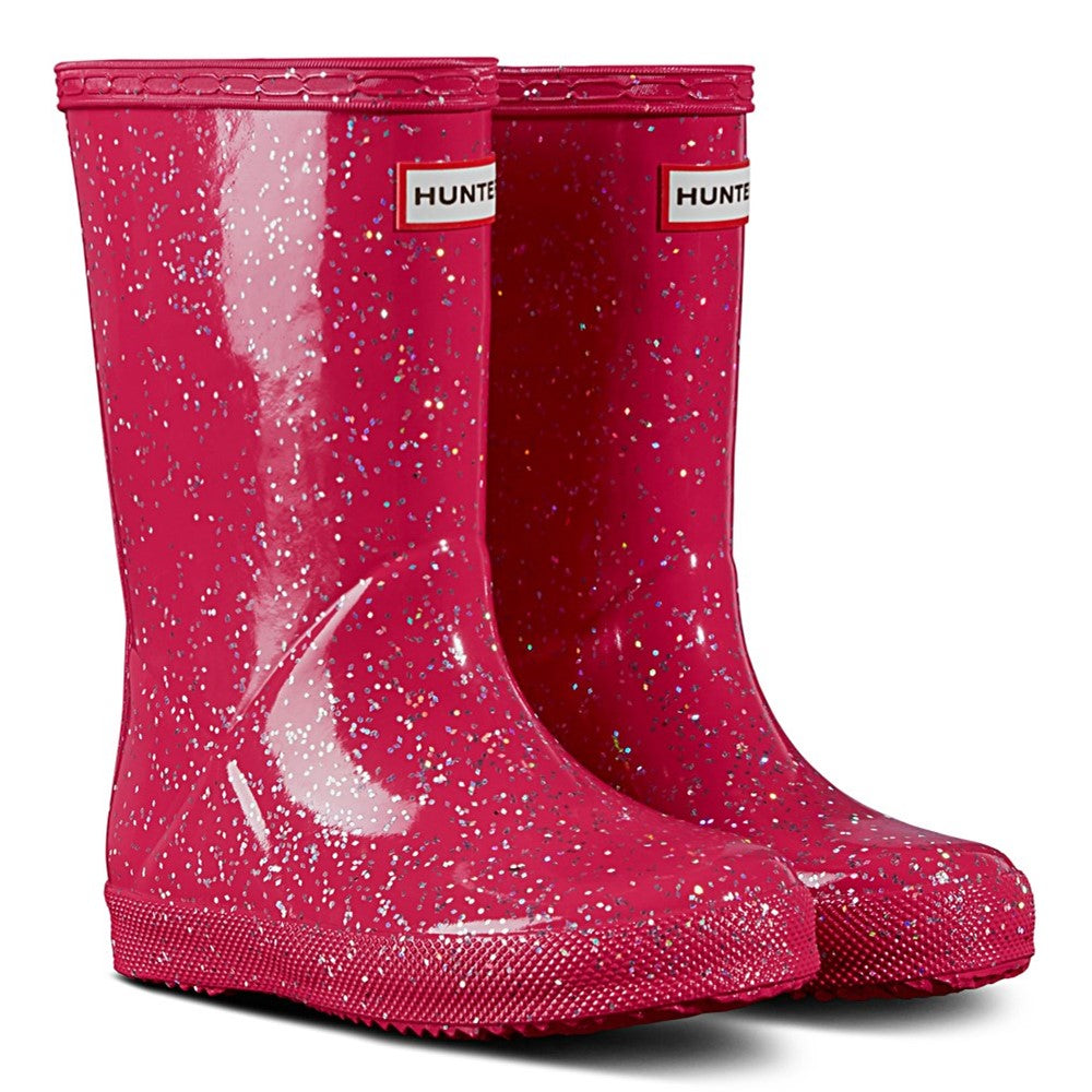 Glitter Rain Boot Hunter Giant Glitter Kids Hunter Kids First