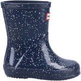 Hunter Kids First Classic Giant Glitter Rain Boots