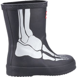 Hunter Little Kids Original First Classic Metallic Skeleton Boot