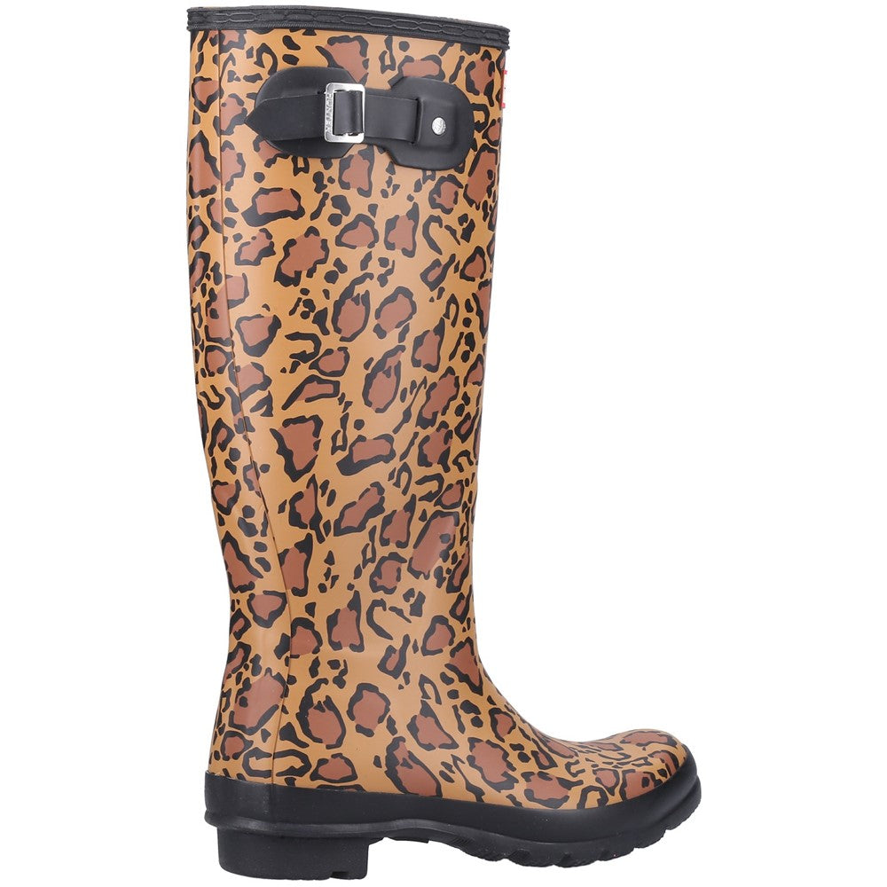 Hunter Original Tall Leopard Print Boot