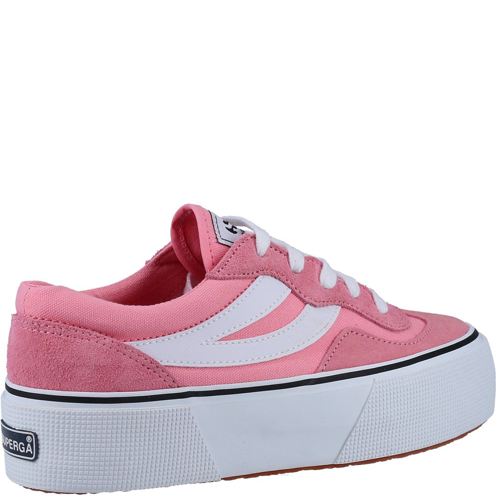 Superga 3041 Revolley Colorblock Platform Trainer