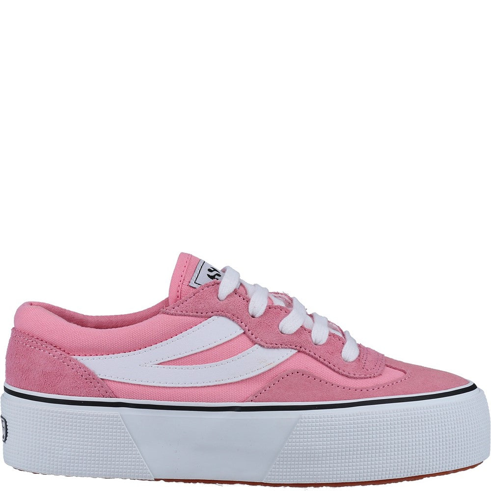 Superga 3041 Revolley Colorblock Platform Trainer