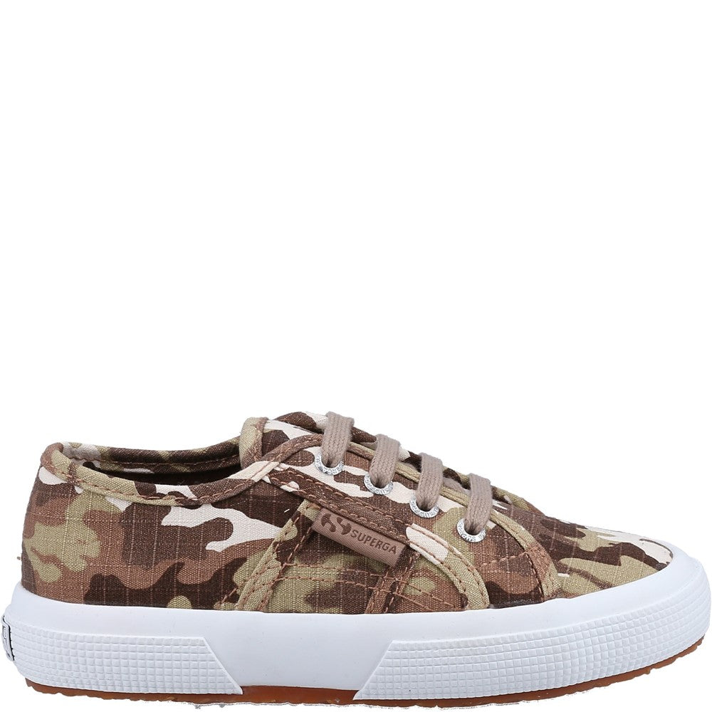 Superga 2750 Kids Camo Ripstop Trainer