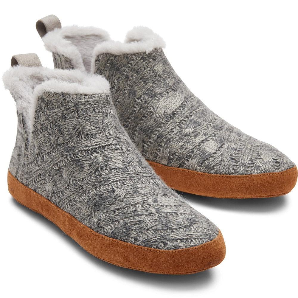 Womens TOMS Lola Slipper Grey Brantano
